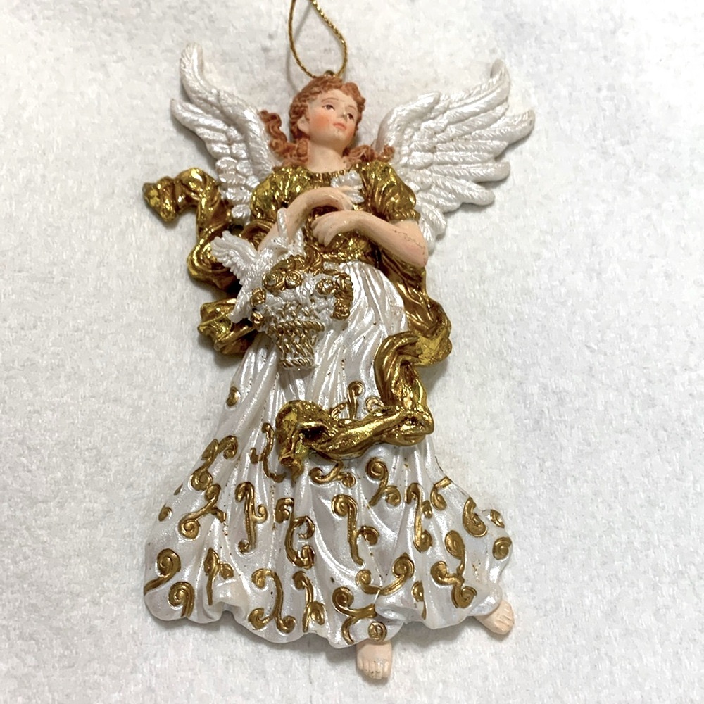 Angel dove ornament Kurt Adler